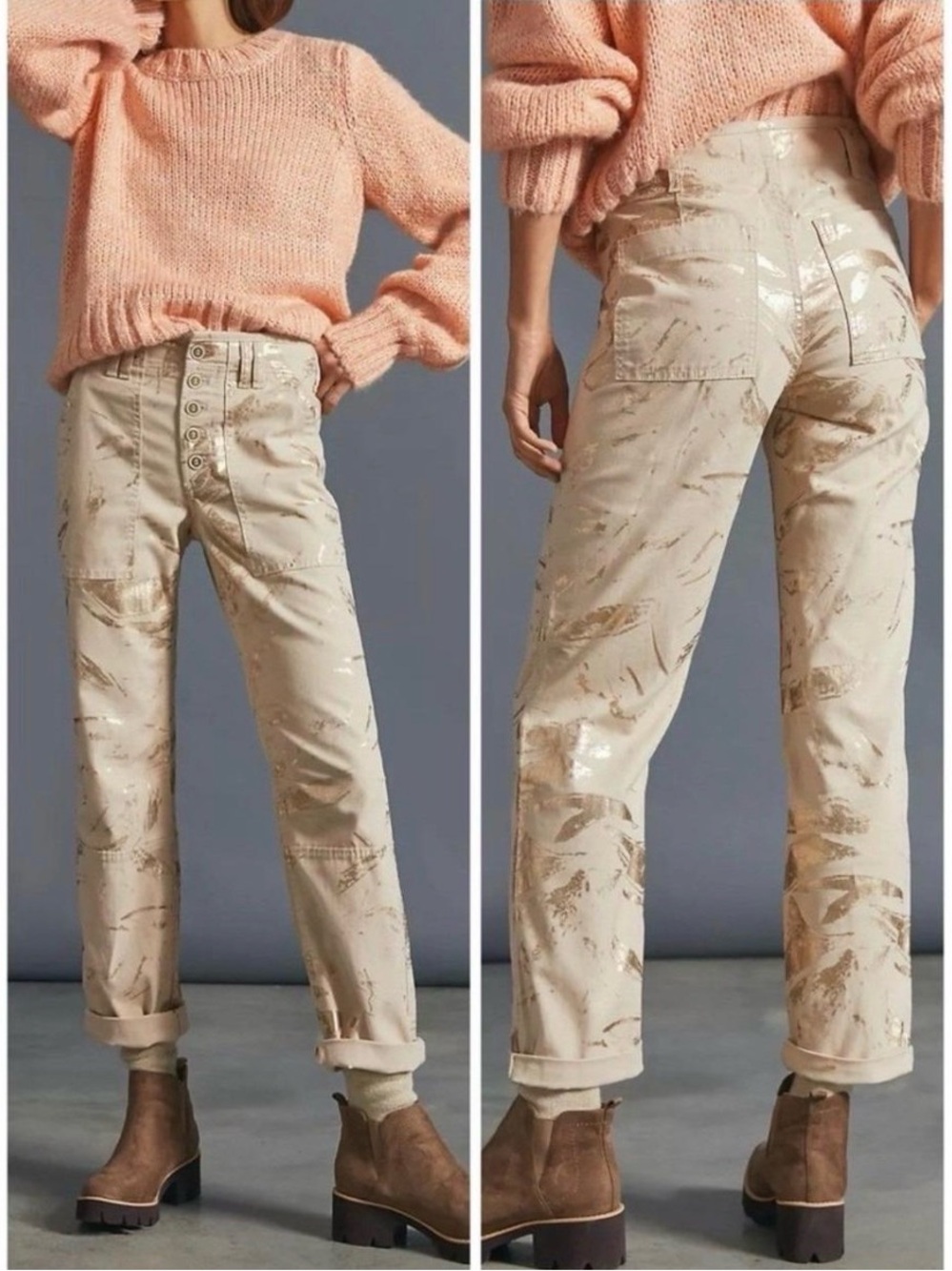 Anthropologie Pilcro The Wanderer Utility Jeans
